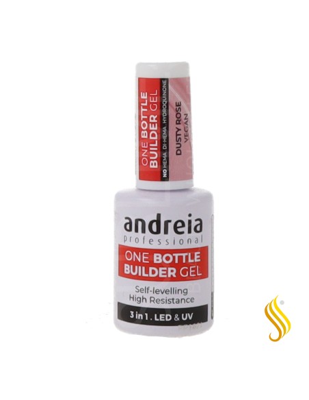 Gel fixateur Andreia One Bottle Builder Gel Faible Viscosité Rose Poudré 14 ml