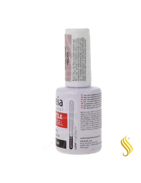 Andreia One Bottle Builder Gel Baixa Viscosidade Nude Fresco 14 ml