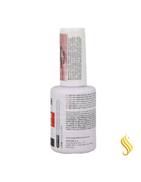 Gel structurant Andreia One Bottle, faible viscosité, rose nude, 14 ml