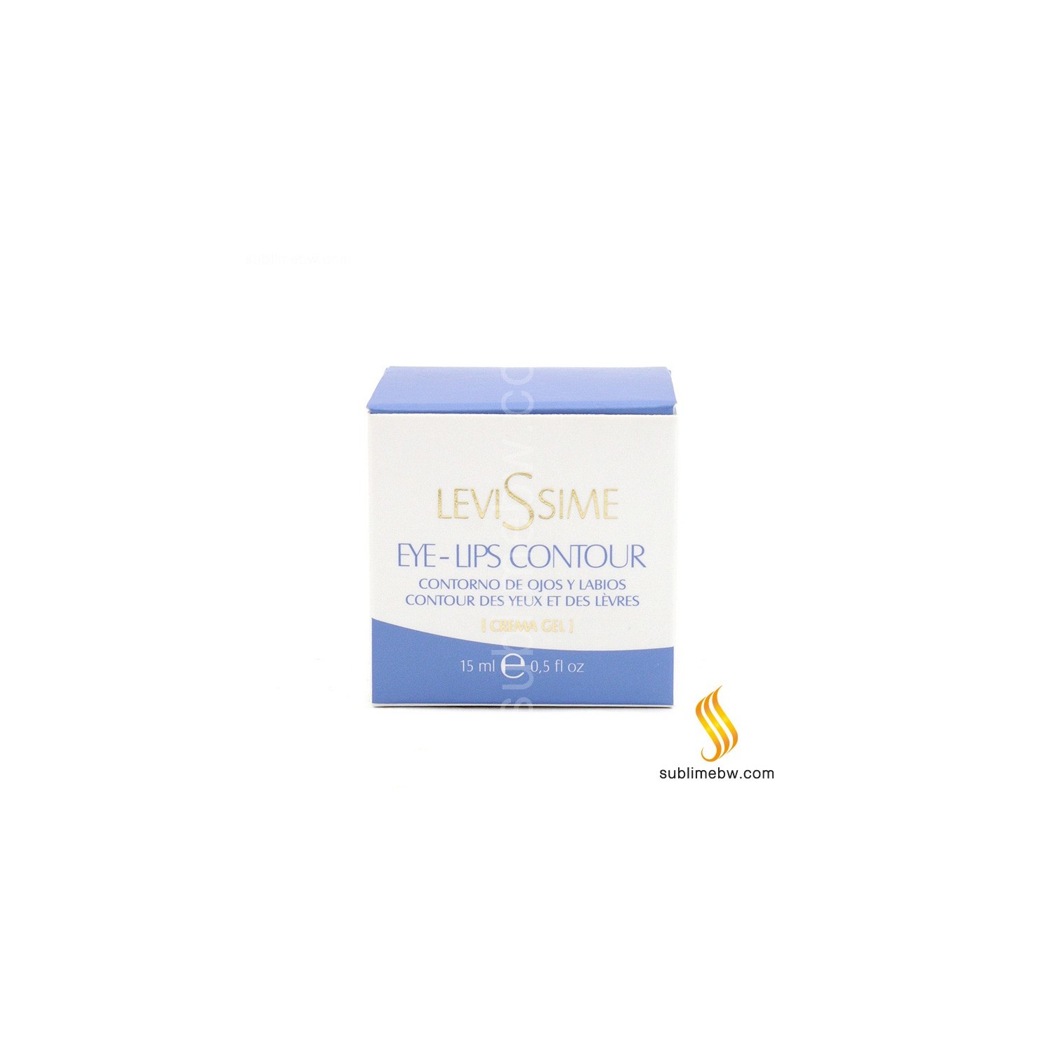 Levissime Contour des Yeux-Lèvres 15 Ml (Gel-crème)