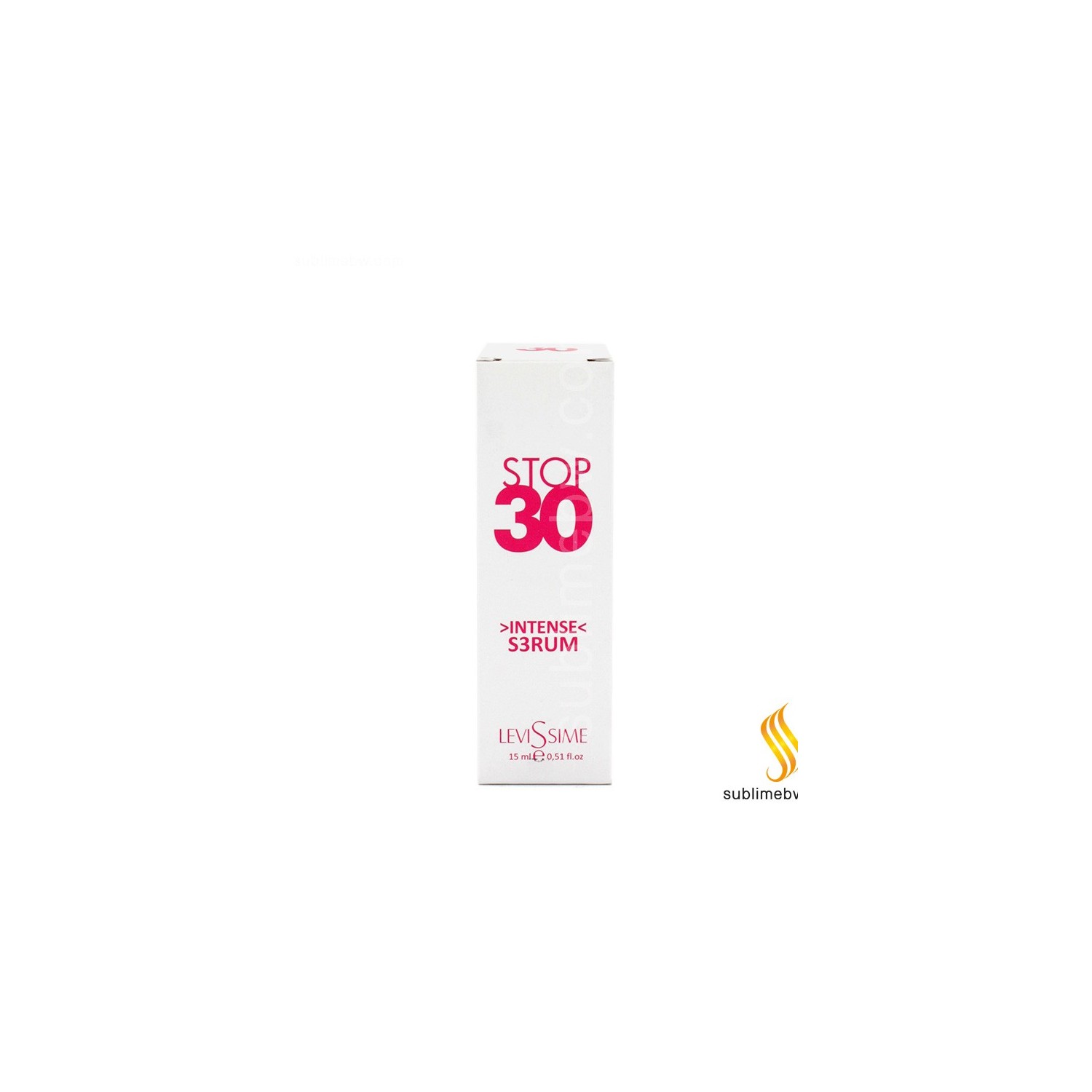 Levissime Stop 30 Intense Soro 15 Ml