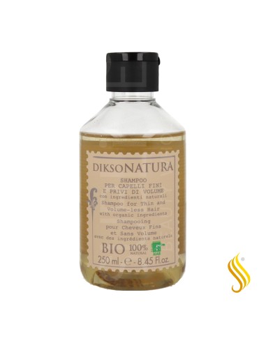 Shampoing Dikson Natura Bio Cheveux fins sans volume 250 ml