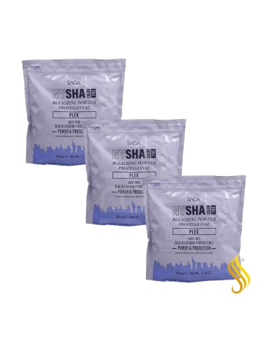 PROMO SAGA NYSHA BLEACHING POWDER BLUE PLEX