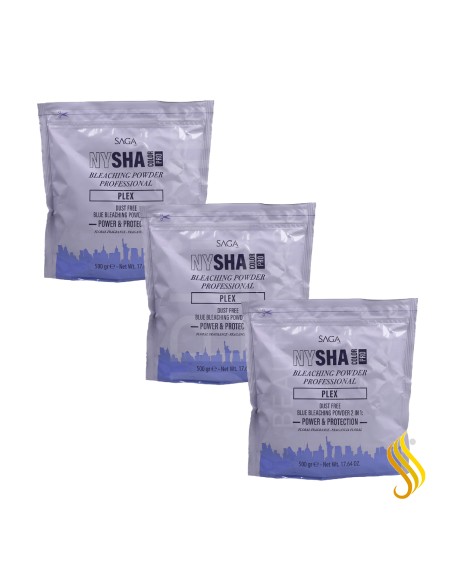 PROMO SAGA NYSHA BLEACHING POWDER BLUE PLEX