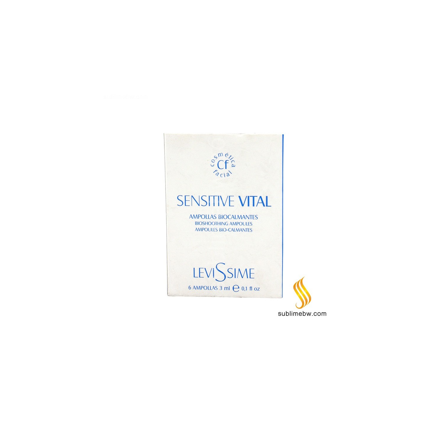 Levissime Vital Sensitive Ampoules 6x3 Ml