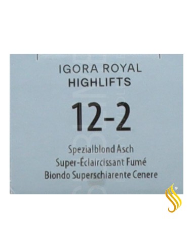 Schwarzkopf Igora Royal 12-2 – Super Aclarante Rubio 60 ml