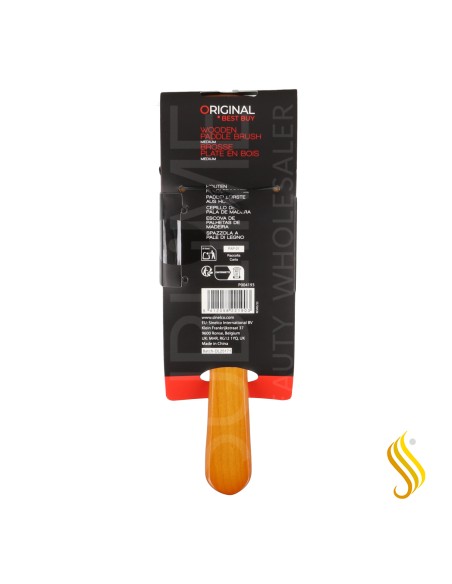 Escova de madeira original Sinelco para raquetes M