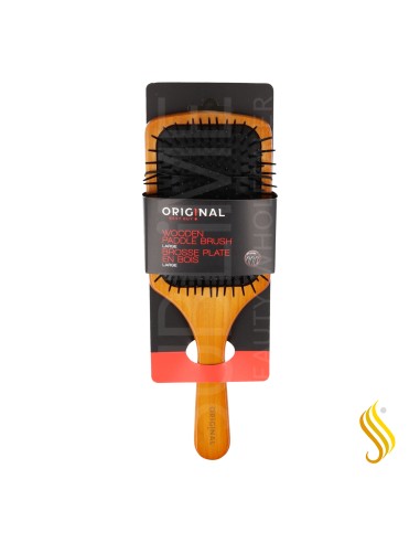 Brosse de raquette en bois originale Sinelco L