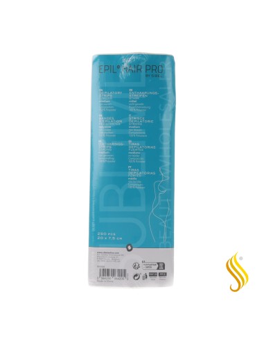 Sinelco Refil de Tiras Depilatórias 1 x 250 unidades (20 x 7,5 cm)
