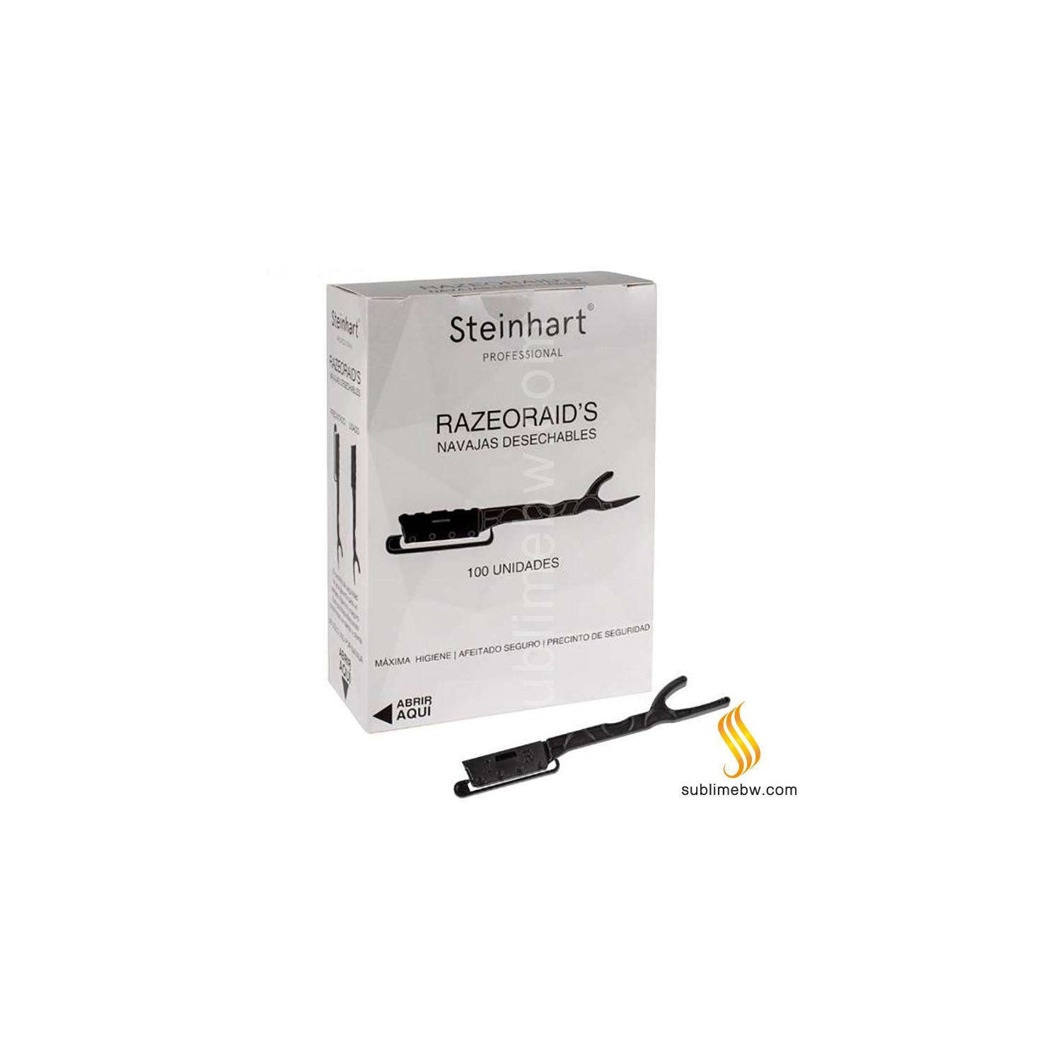 Steinhart Couteaux Jetables 100 u (N1703842)
