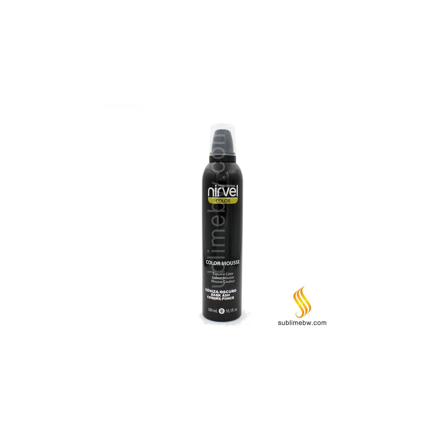 Nirvel Green Color Mousse Ash Dark 300 Ml