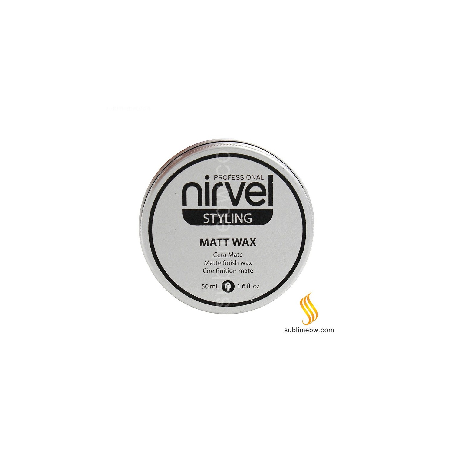 Nirvel Styling Matt Wax 50 Ml (wax Mate)