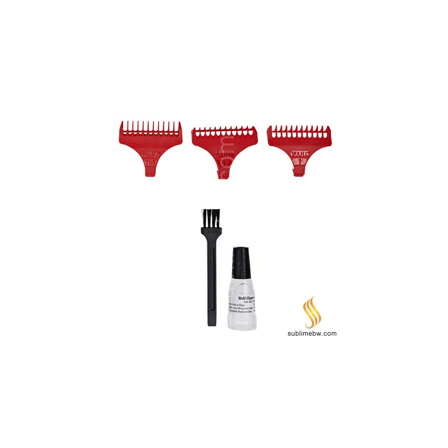 Wahl Peignes Plastiques Detailer Wide 3Pcs (03072-016)