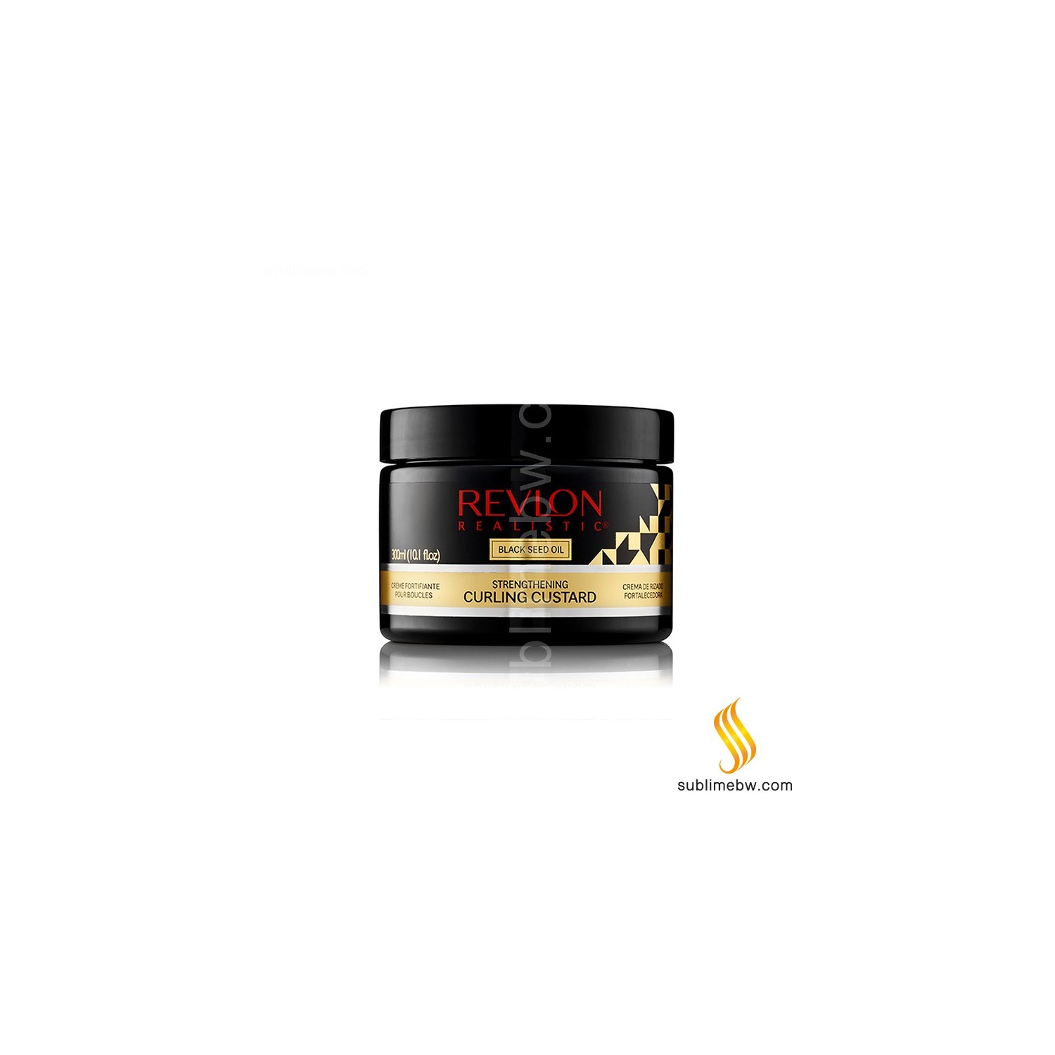 Revlon Real Black Seed Curl Custard 300 Ml