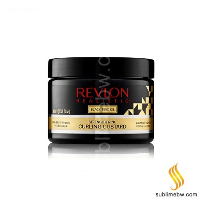 Revlon Real Black Seed Curl Custard 300 Ml