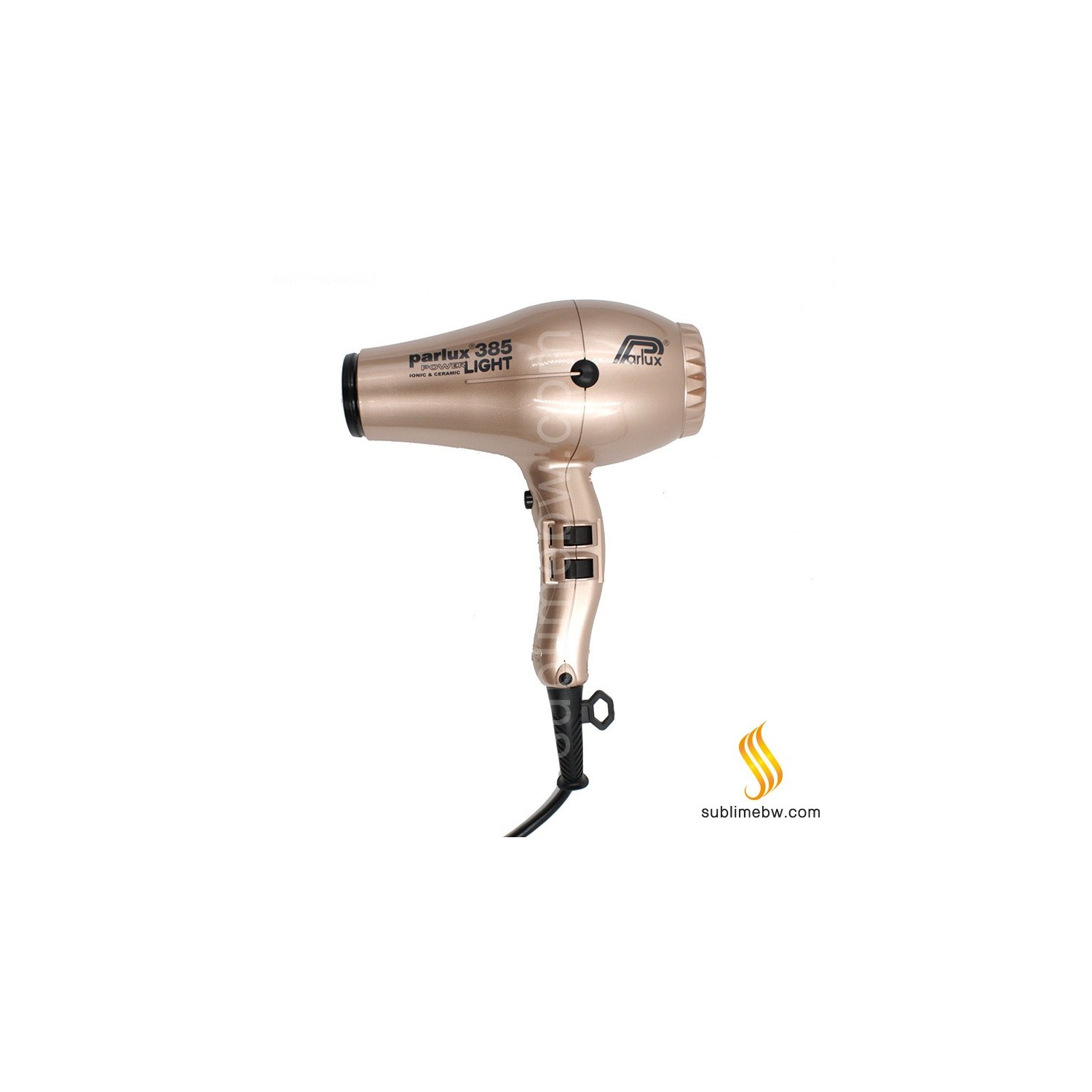 Parlux Hair Dryer Light 385 Gold/oro