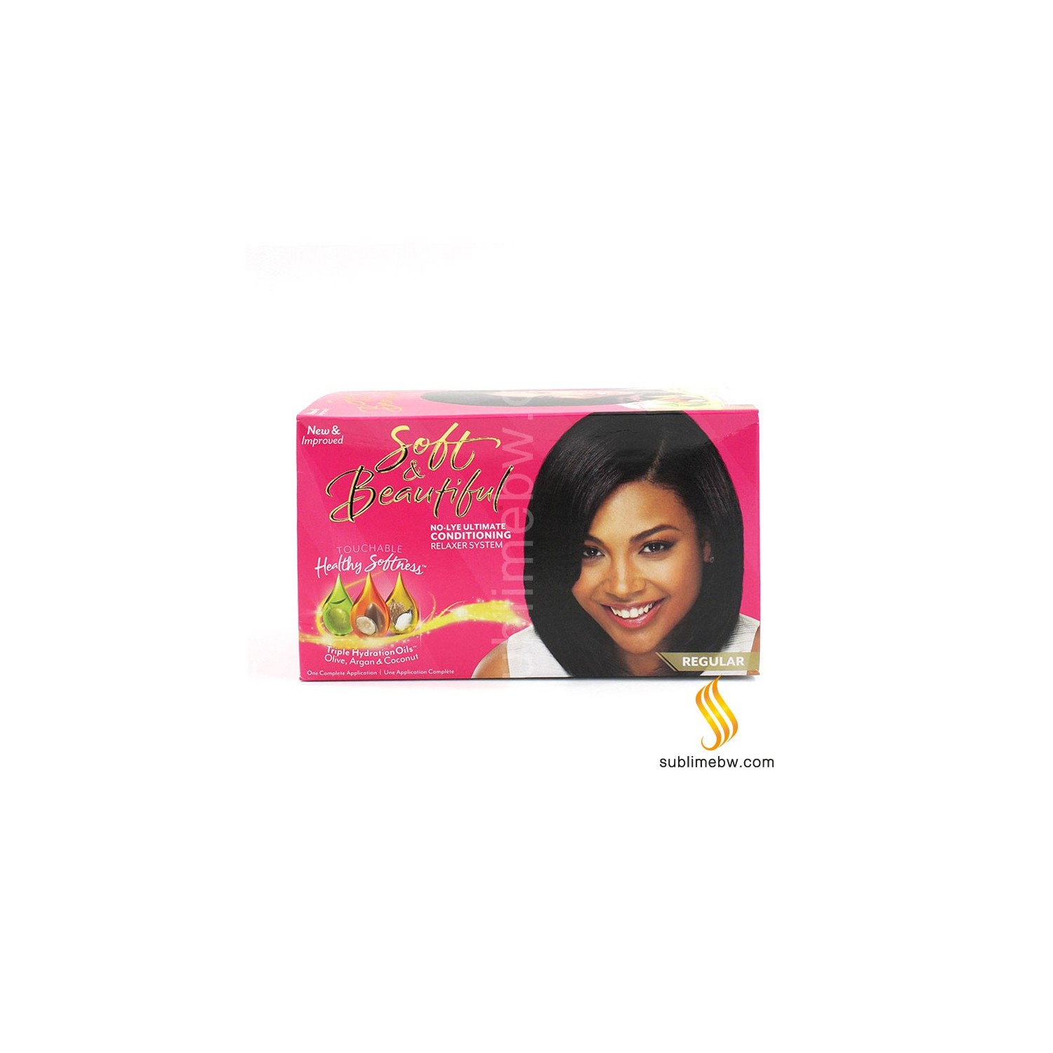 Soft & Beautiful Relaxer Kit Reg