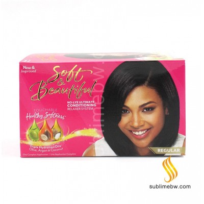 Soft & Beautiful Relaxer Kit Reg