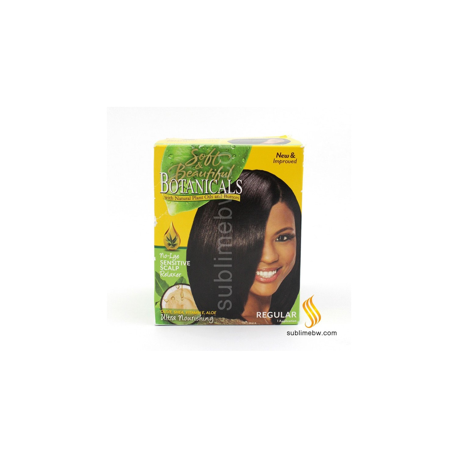Soft & Beautiful Botanicals Relaxer Kit Reg