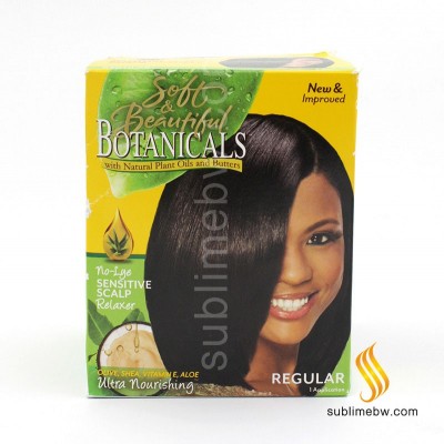 Soft & Beautiful Botanicals Relaxer Kit Reg