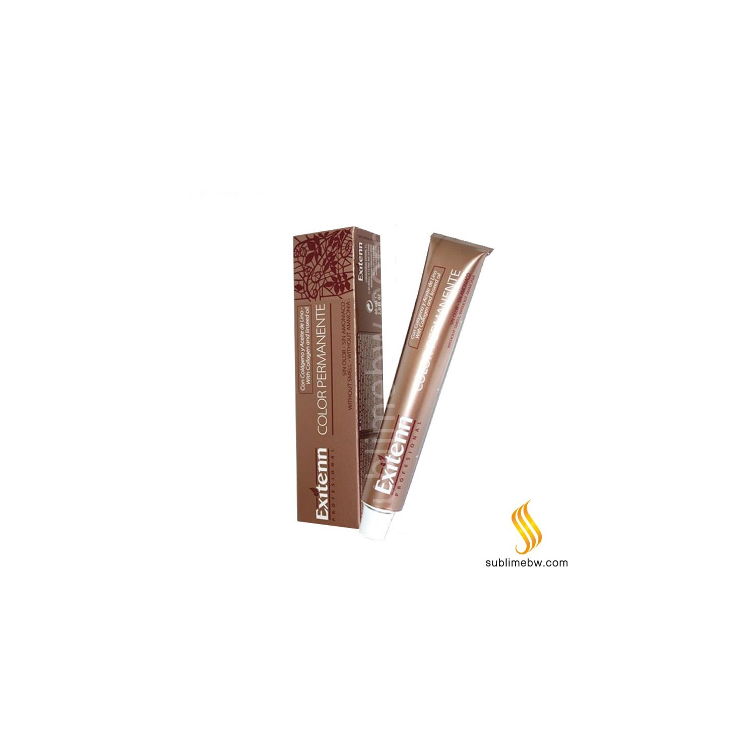 Exitenn Color Permanente 60ml, Color 8,3