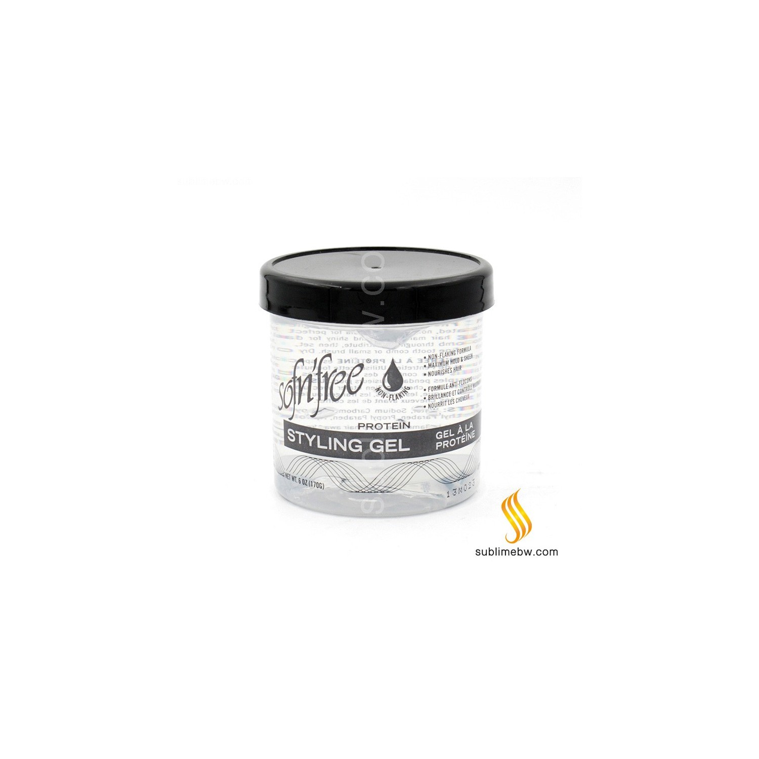 Sofn Free Styling Gel Clear 170 Gr