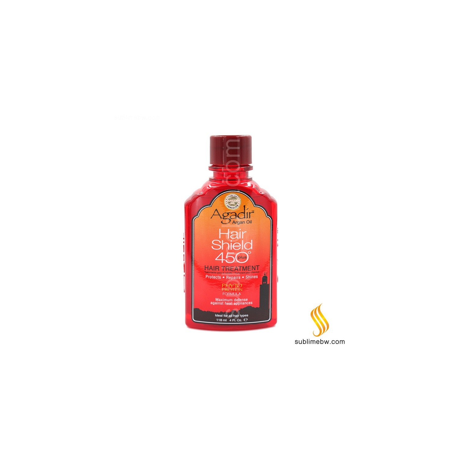 Agadir Hair Shield 450º+ Hair Treat 4oz/118ml