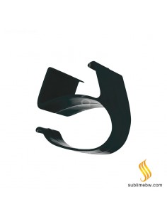 Eurostil Muñequeras Papel Ringlet Negra (00657/50)