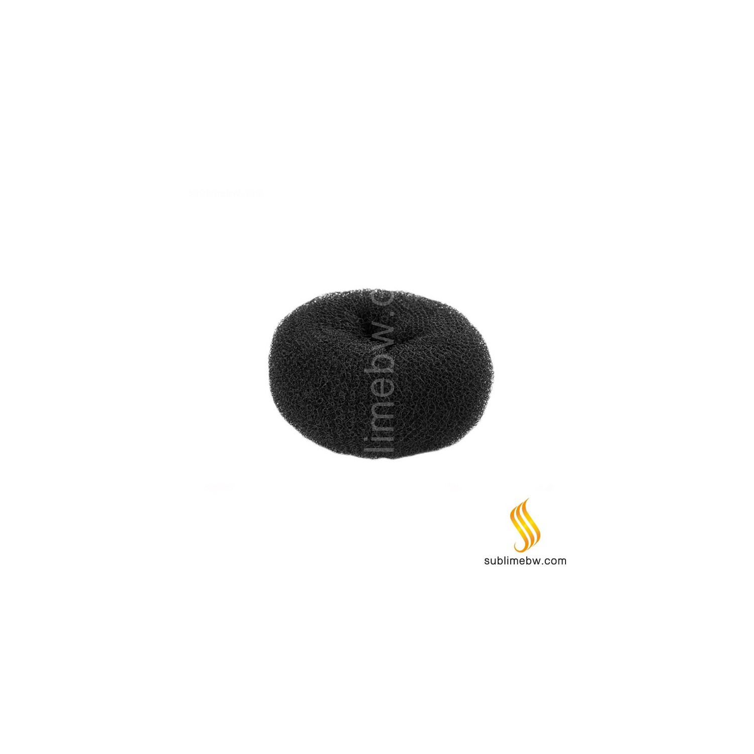 Eurostil Fillet Chignon Circular Noir 4.5cm (04436/50)