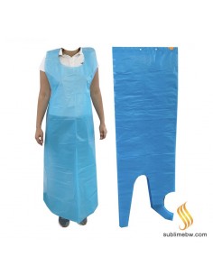 Hr Tablier Grand Hdpe Bleu Clair 100X150Cm (50Unid)