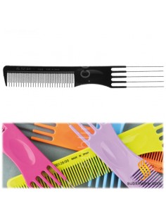 Eurostil Peigne Spécial 5 Pinte Metal Couleur (01469/99)