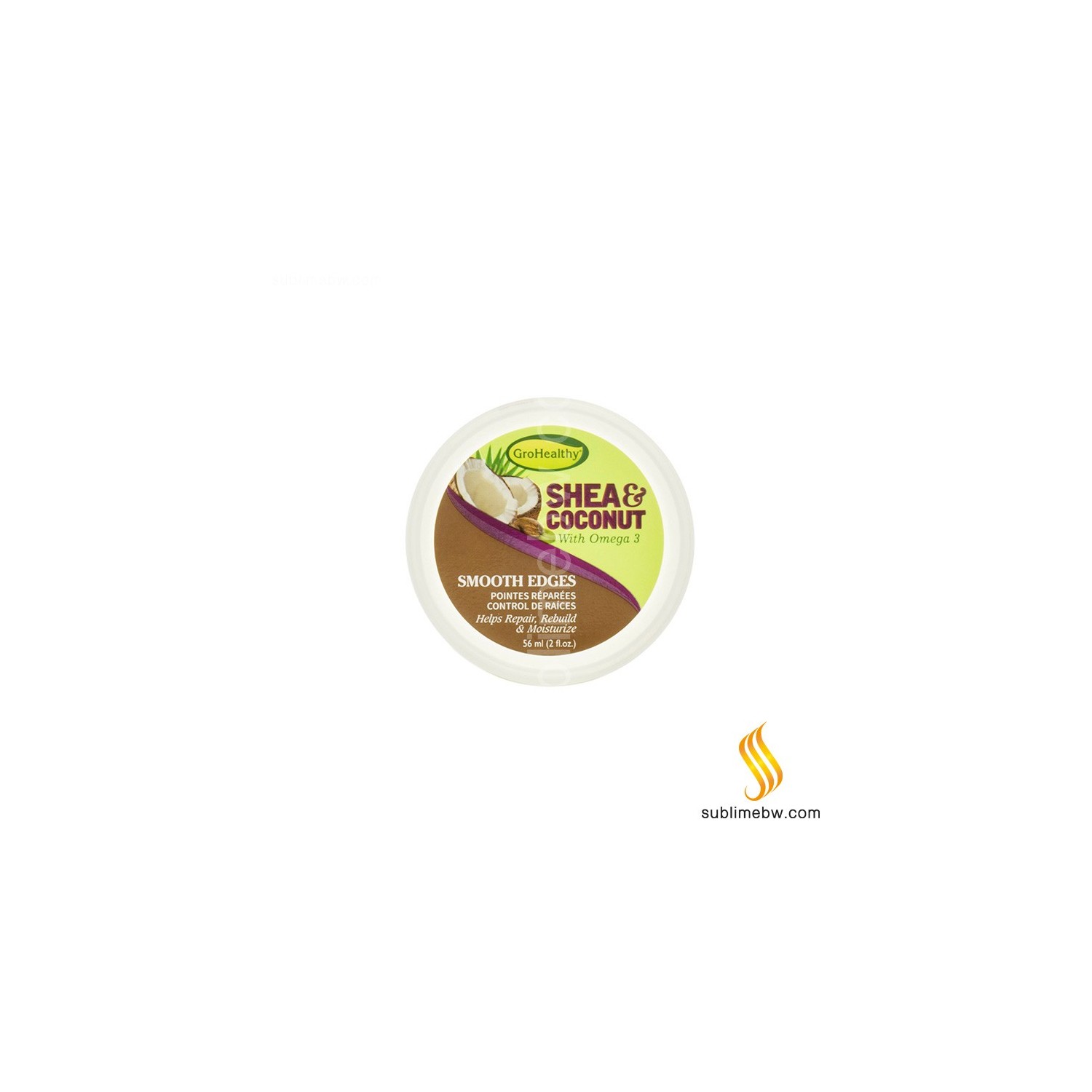 Sofn Free Grohealthy Shea & Coconut Smooth Edges 56ml (6453)