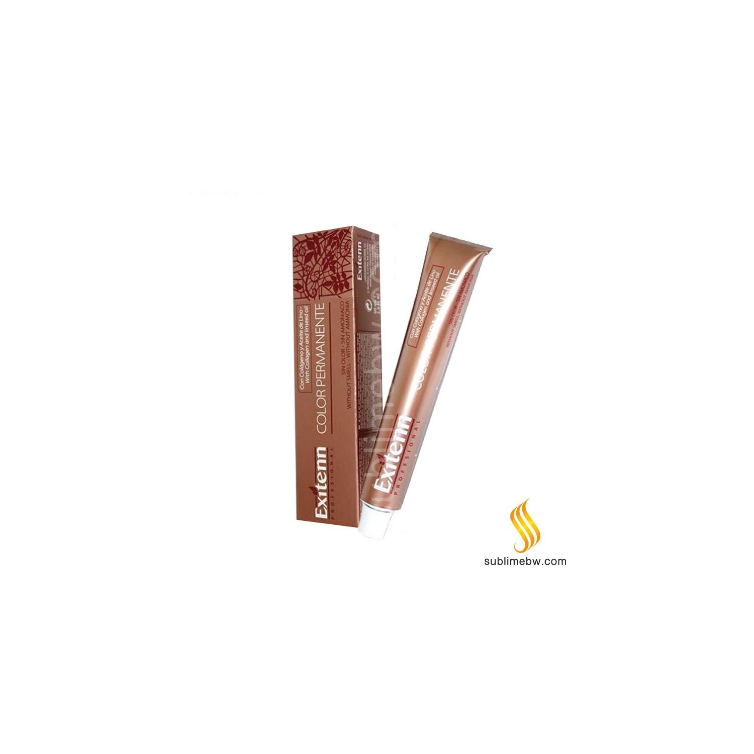 Exitenn Color Permanente 60ml, Cor 6
