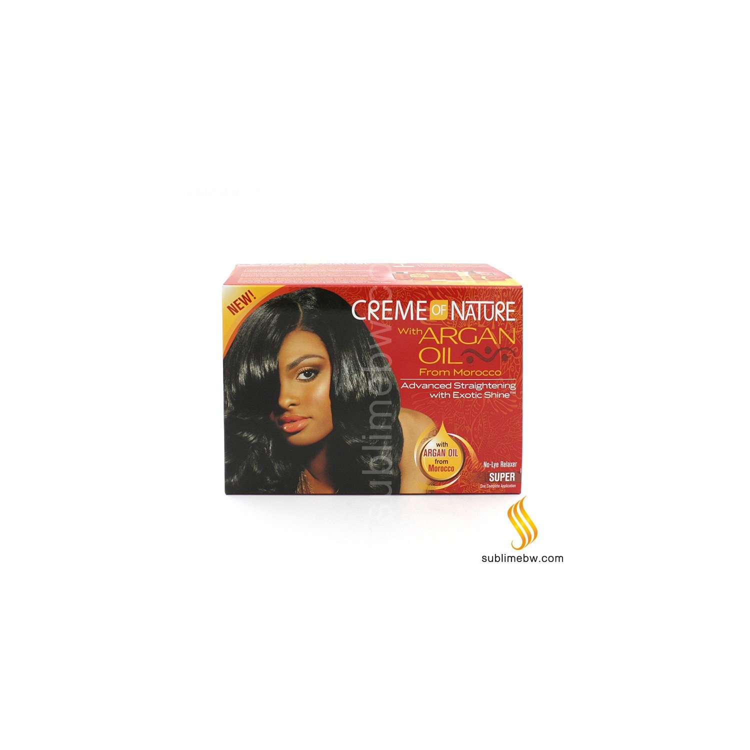Cream Of Nature Argan Oil Relaxer Kit Super