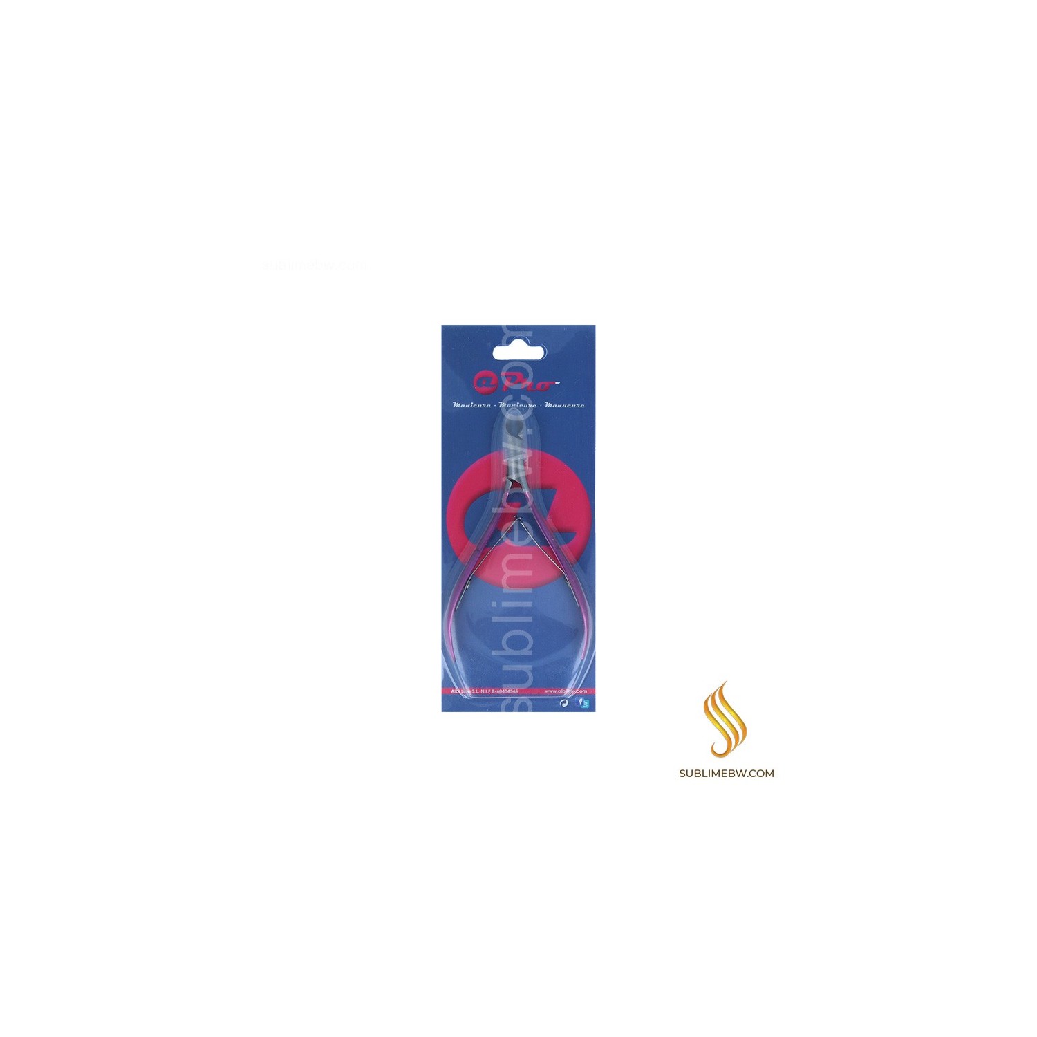 Albi Pinces Ongles Main Pro Bleu 10Cm (7203/10)