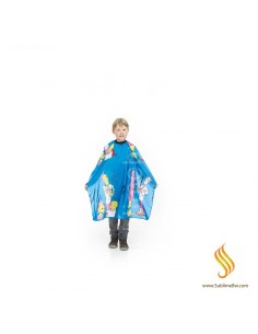 Xanitlia Pro Children's Blue Polyester Court Cape 83x125 cm.