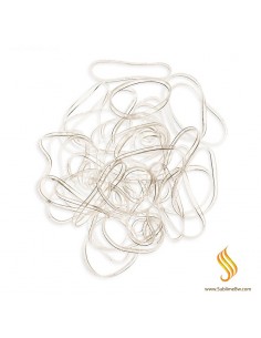 Xanitlia Pro Large Transparent Élastique Gumdrop Dia 2,5 cm. X40