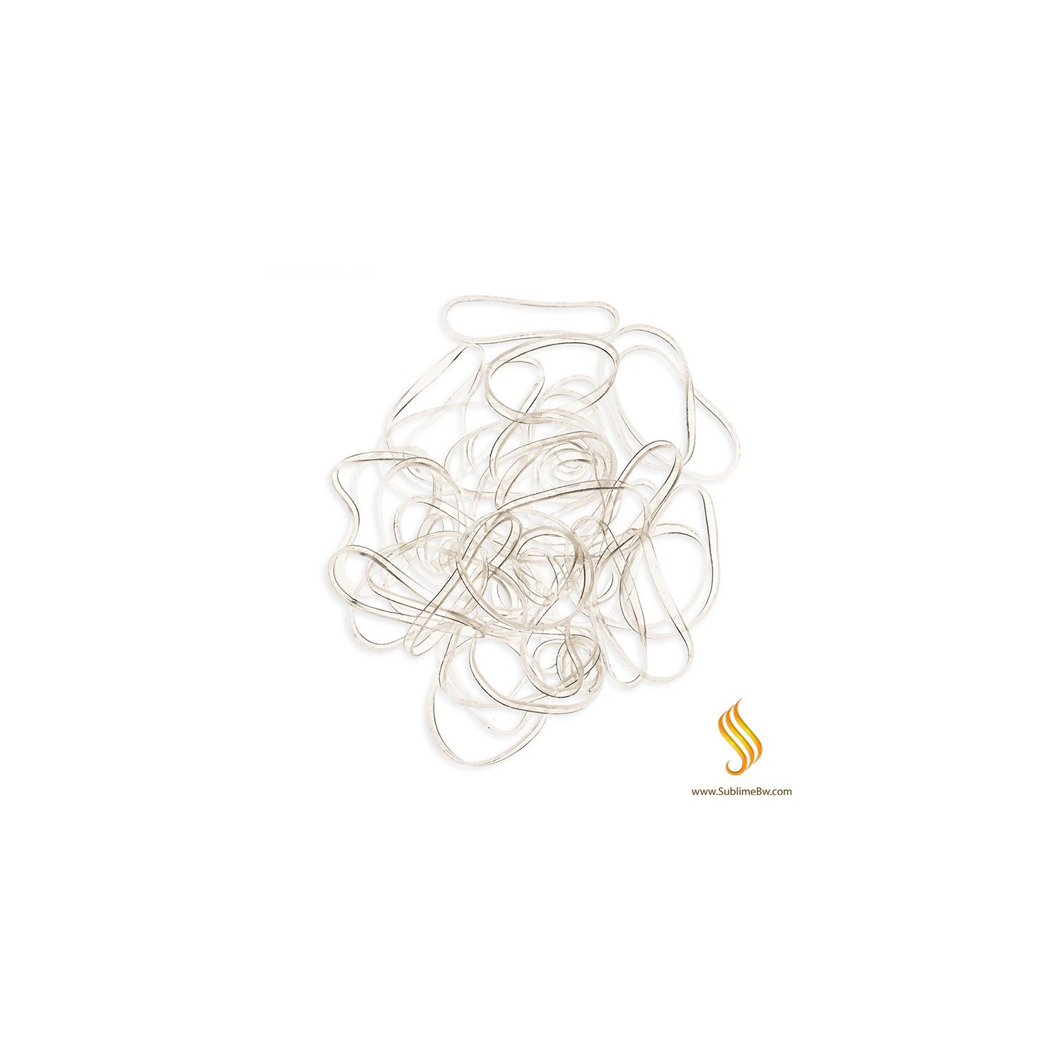 Xanitlia Pro Large Transparent Elastic Gumdrop Dia 2.5 cm. X40