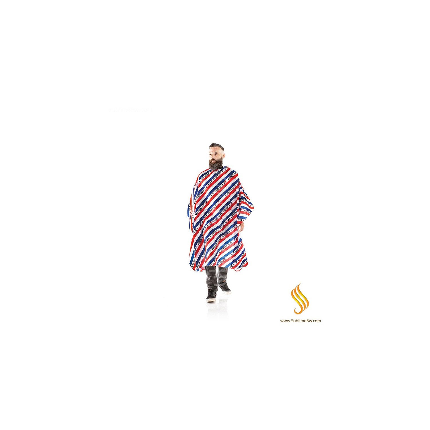 Xanitlia Pro Polyester Cut Cape Barber 145x155 cm.