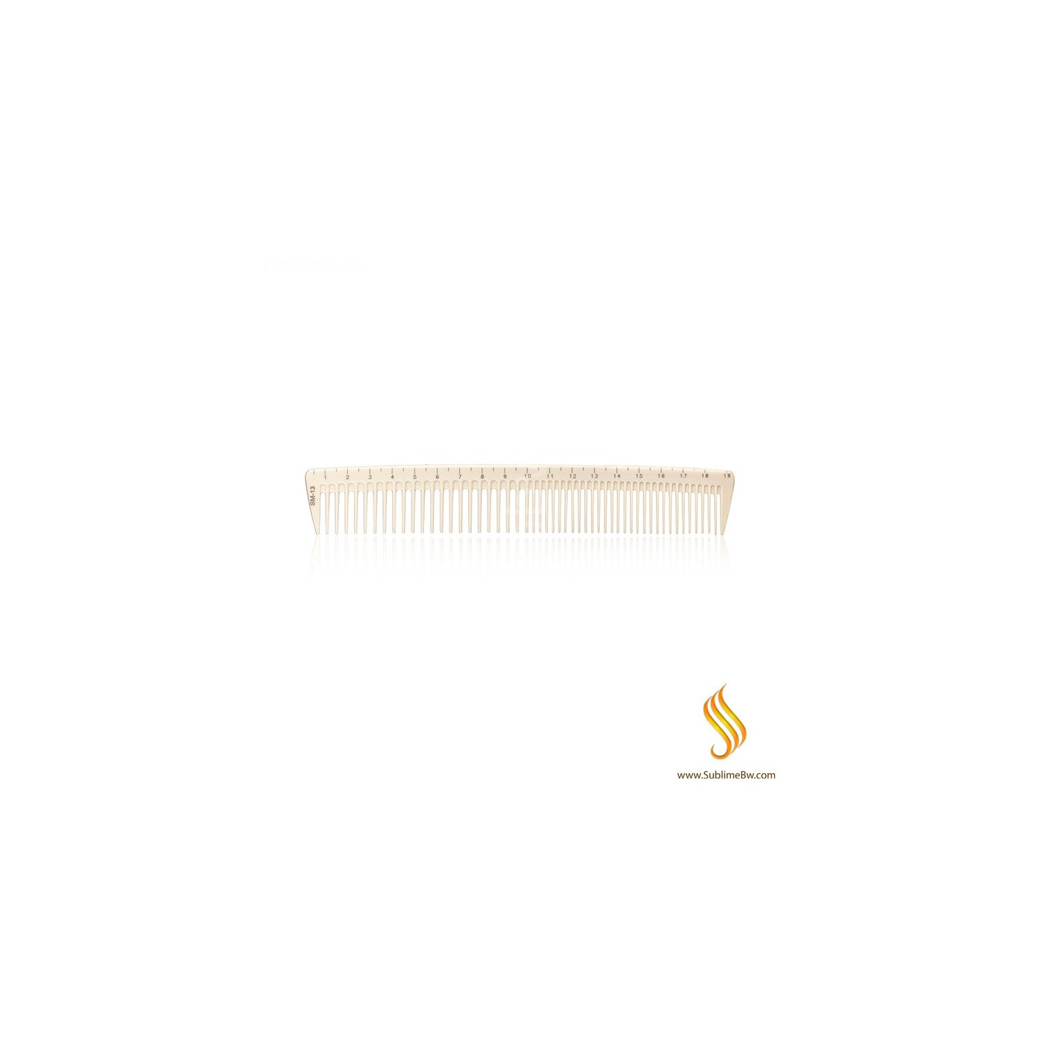 Peigne Xanitlia Pro Cut avec centimètre 19,5 cm.