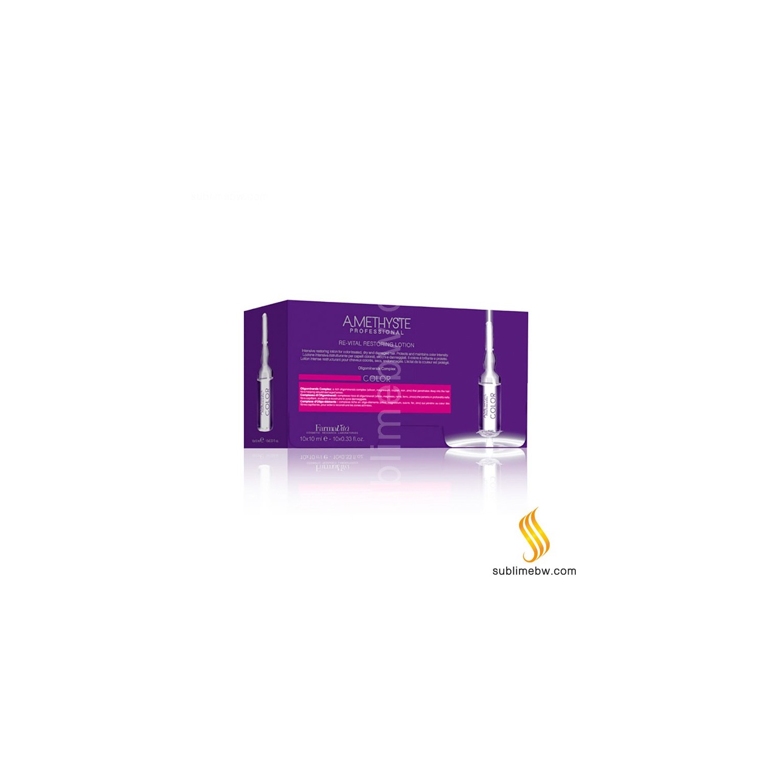 Farmavita Amethyste Couleur Revital Rest Lotion10x10ml