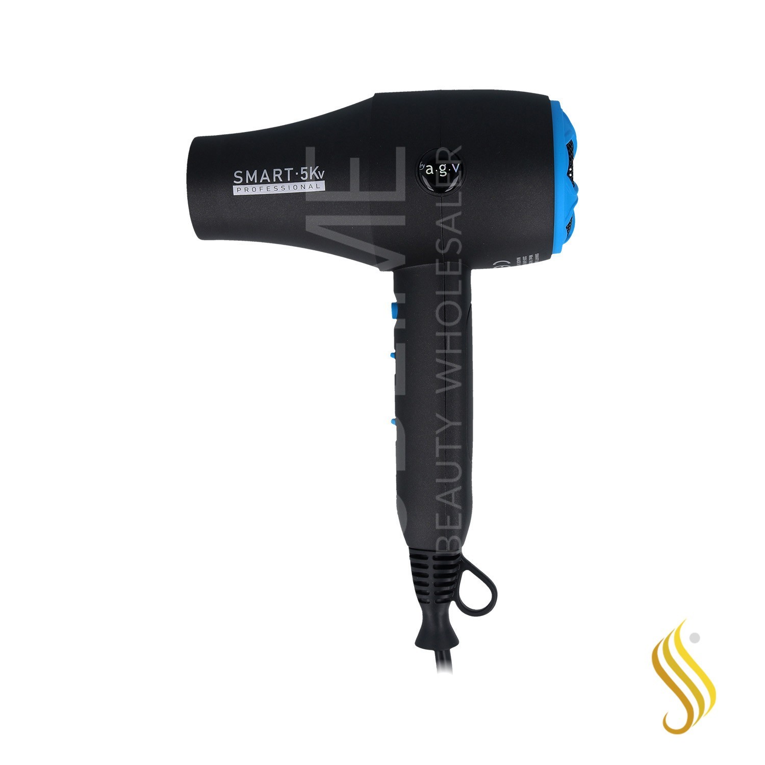 By Agv Secador Smart 5Kv Preto & Azul (99002023)