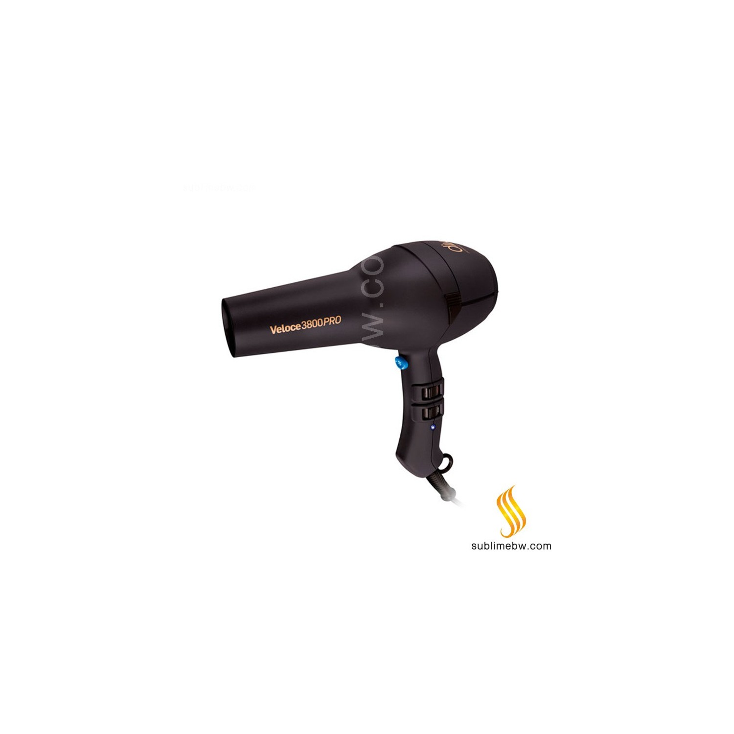 Diva Hair Dryer Veloce 3800 Pro Black
