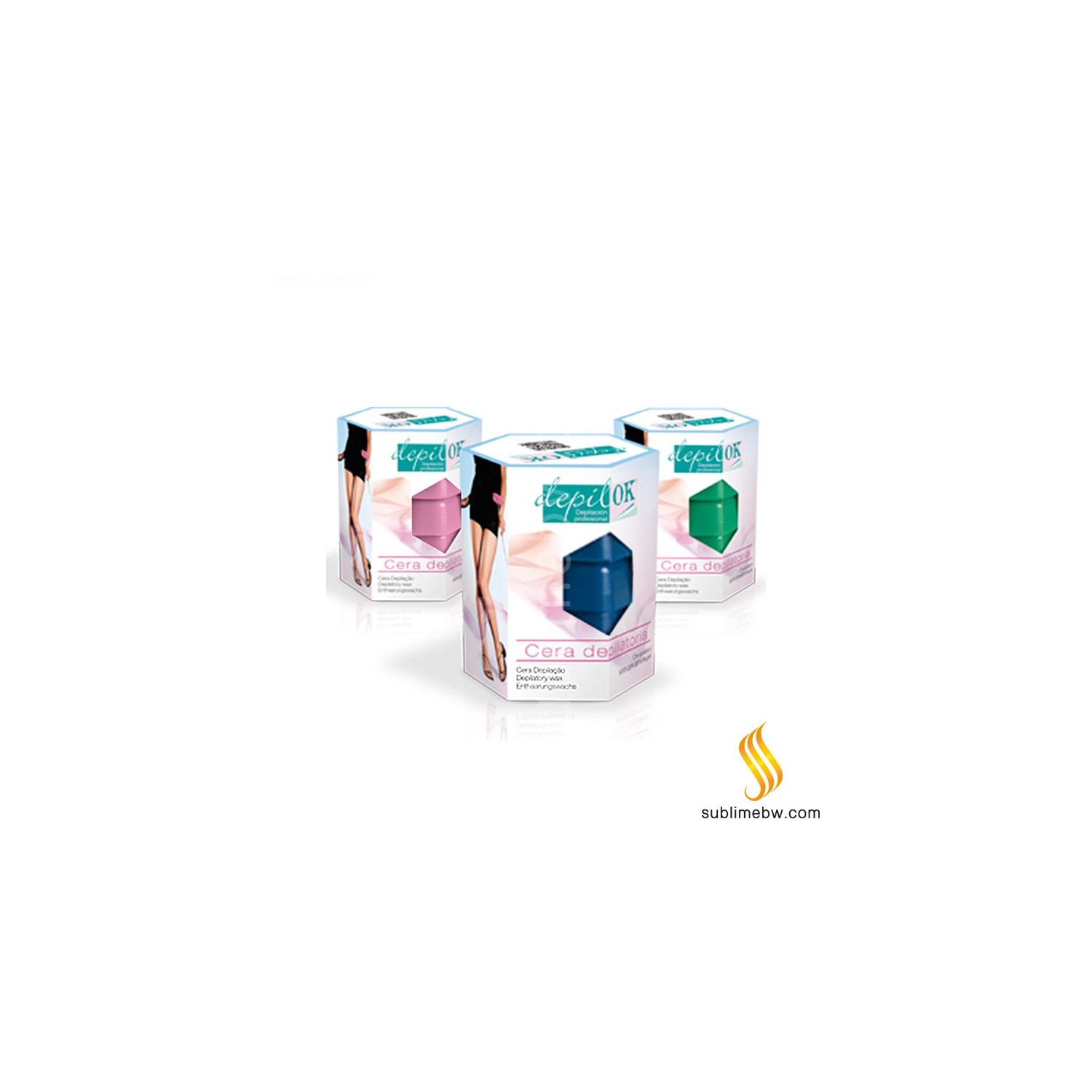 Depil-ok Cera Azul 6 Pilulas 300 Gr