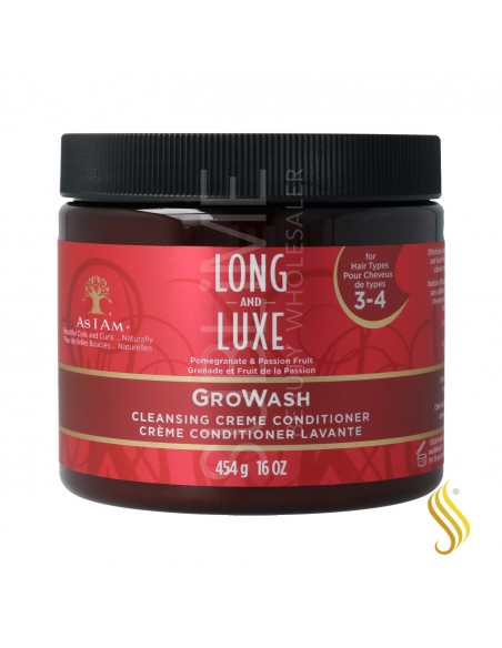 As I Am Long And Luxe Growash 454G/16Oz