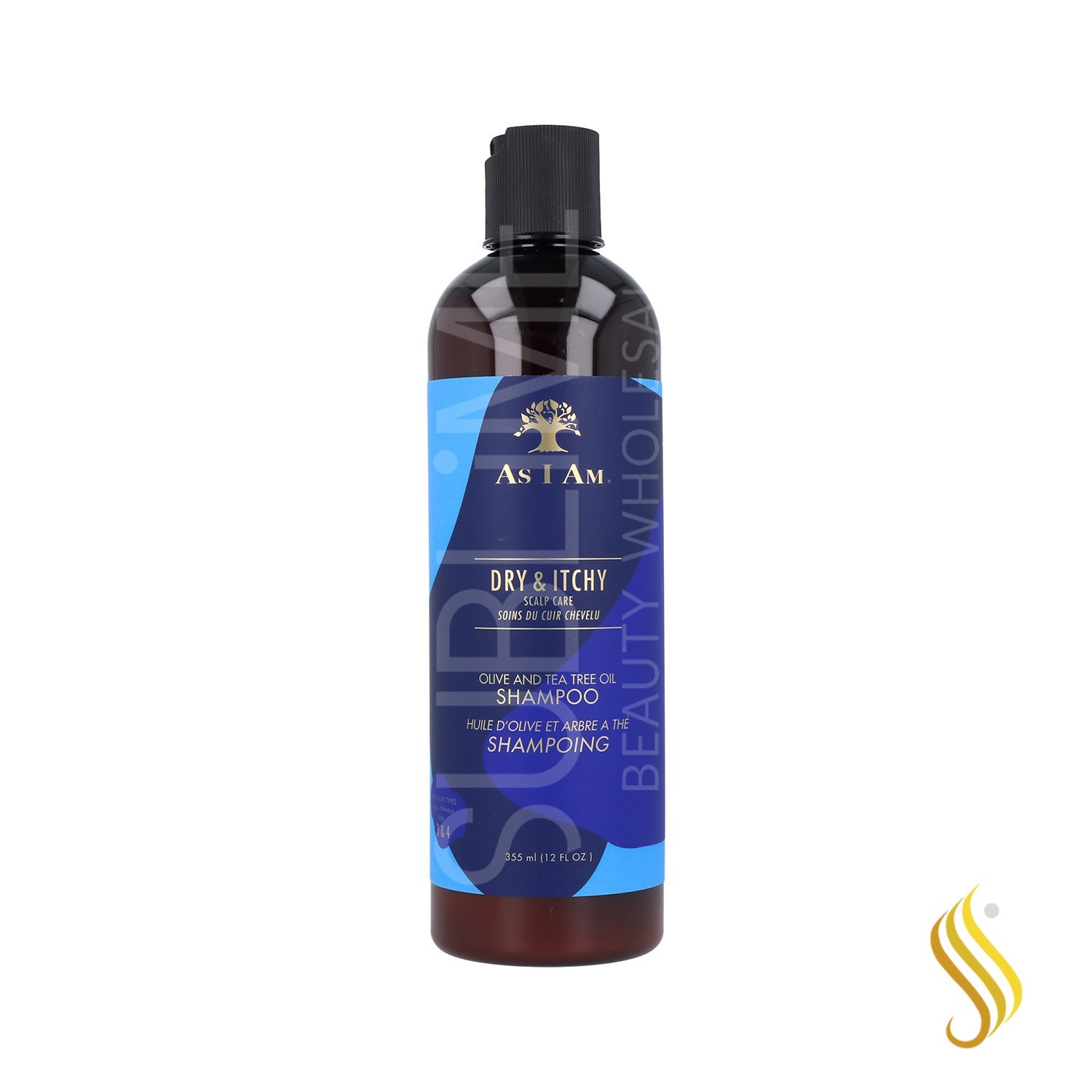As I Am Dry & Itchy Tea Tree Oil Shampooing 355ml/12Oz