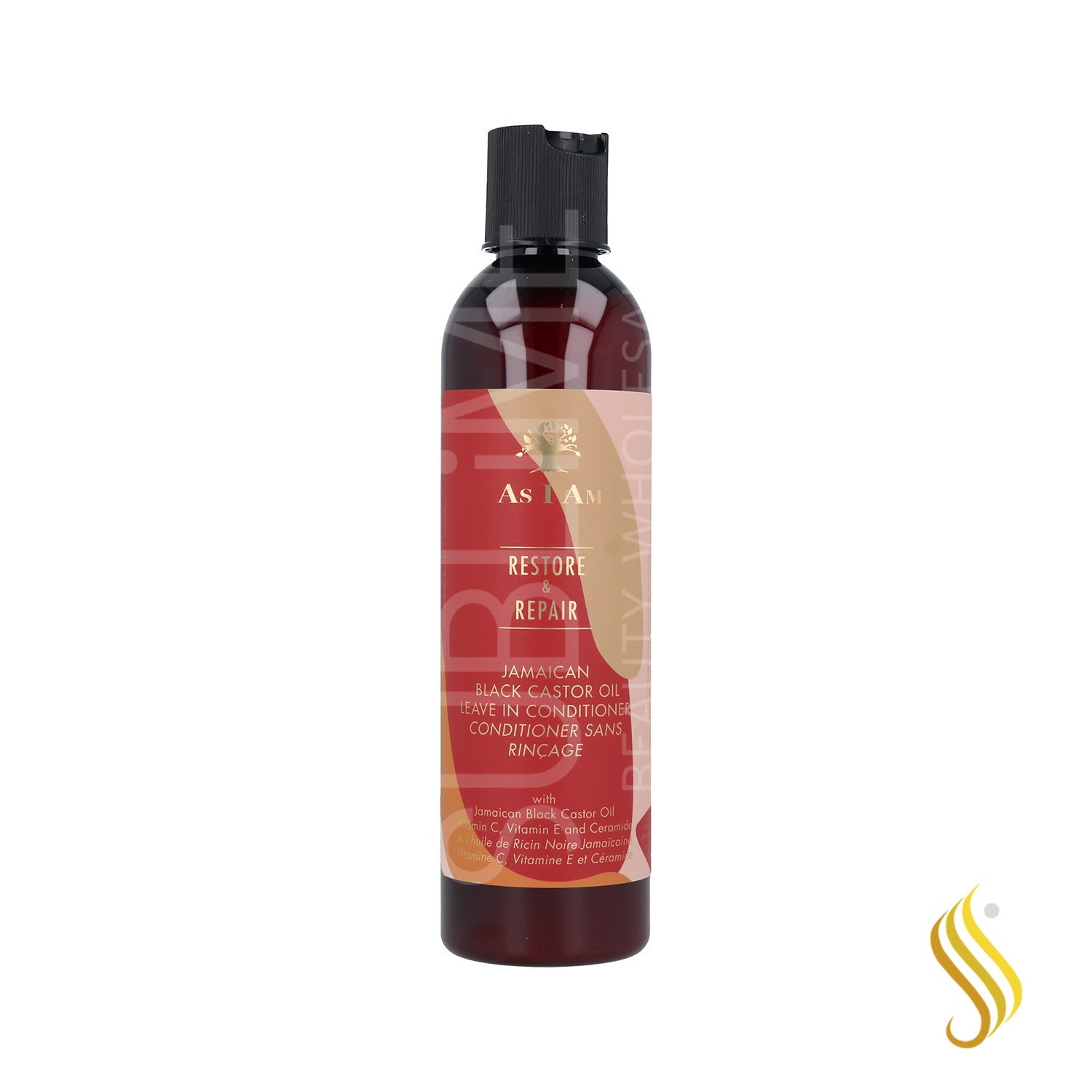 As I Am Jamaican Black Castor Oil Leave In Condicionador 237ml/8Oz
