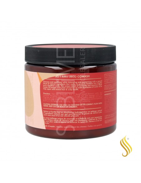 As I Am Restore & Repair Huile de ricin noire jamaïcaine Cowash 454 gr./16Oz