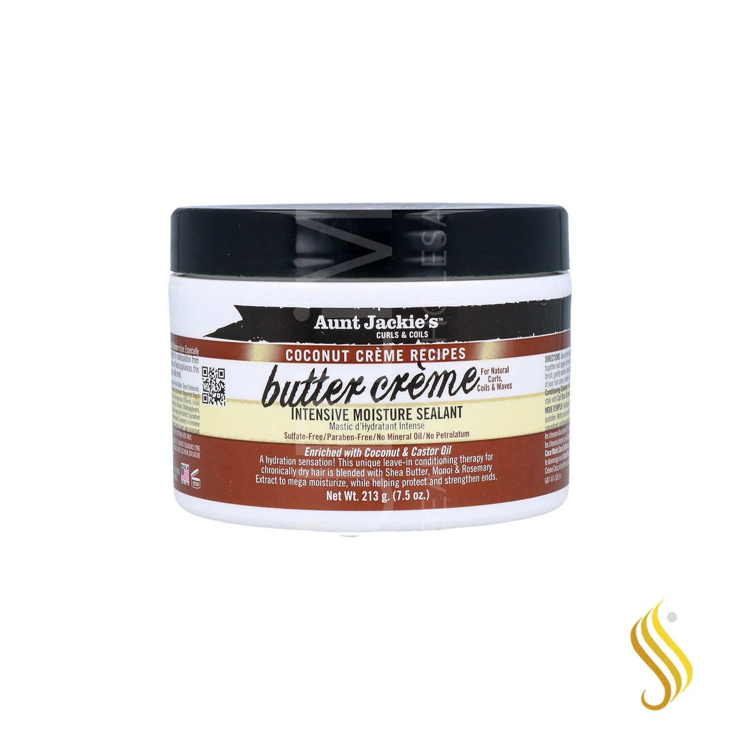 Aunt Jackie'S Curls & Coils Coconut Butter Creme 213G/7.5Oz