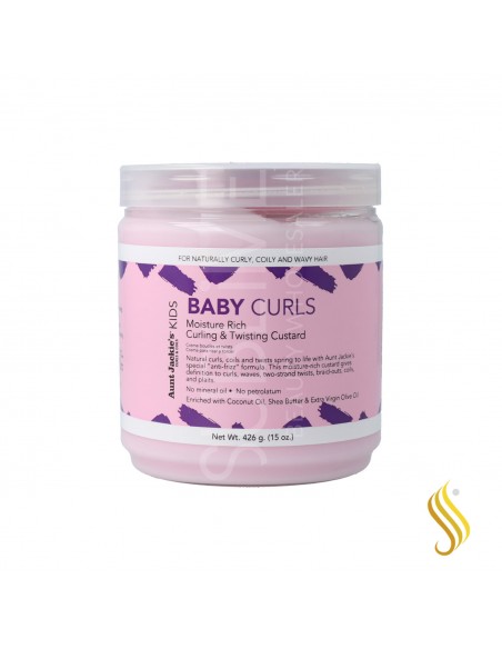 Aunt Jackie's Kids Baby Curls Twisting Custard 426G/15OZ